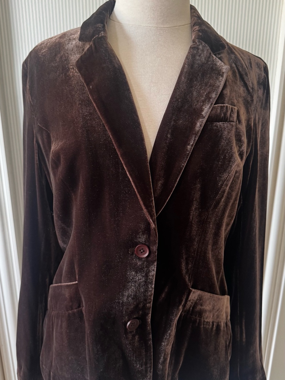 Sundance Brown Velvet Blazer